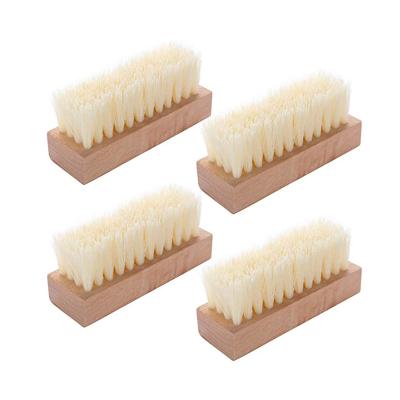 China Nail Brush New Style Grip Brush Nail Care Nail Brush Nylon Stiffen Soft Nail Brush Wood Nail Brush for sale