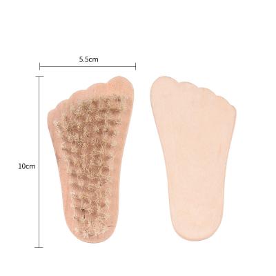 China Free Wooden Nail Brush Nail Brush OEM Factory Supply Sample Nail Cleaning Brush Home Use Plug Nail Brush for sale