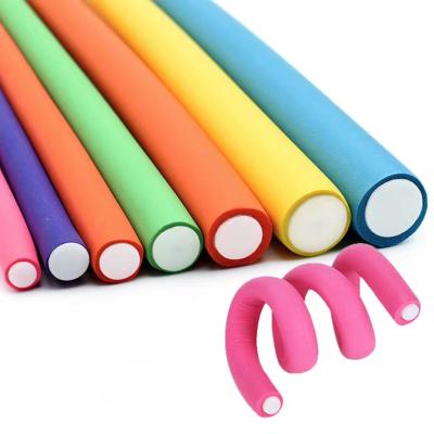 China Fashionable Creative Rollers High Quality Flexible Art Beauty Hair Curling Rods No Heat Hair Curler Rollers for sale