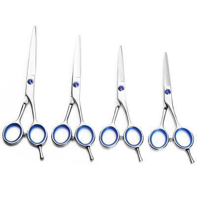 China Professional High Quality Creative Art Right Handed Scissors Hair Cutting Barber Scissors Salon Scissor Thinning Hair Hairdressing for sale