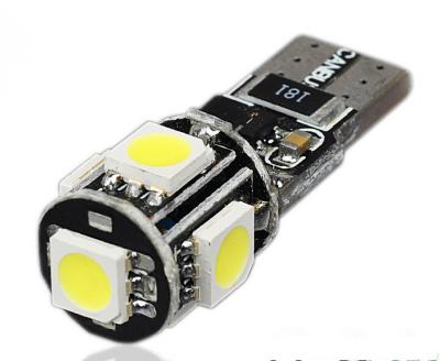 China DC 12V LED Canbus T10 decode easy install durable 50000 hours car lights for sale