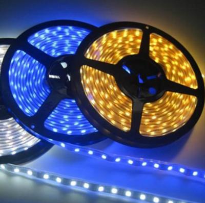 China 12V SMD 5050 silicon waterproof LED strip light IP68 colorful strip light for sale