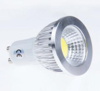 China hot selling COB Sliver cover LED 5W Gu10/ Mr 16/E27 Dimmable Spot light for sale