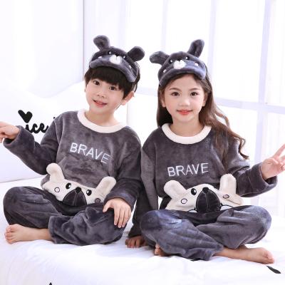 China OEM QUICK DRY custom flannel fleece hot children's bathrobe sleep kids pajamas for baby for sale