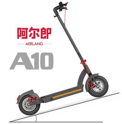 China 10 Inch Unisex Foldable Portable Tire Aerlang A10 Adult Electric Scooters For Sale for sale