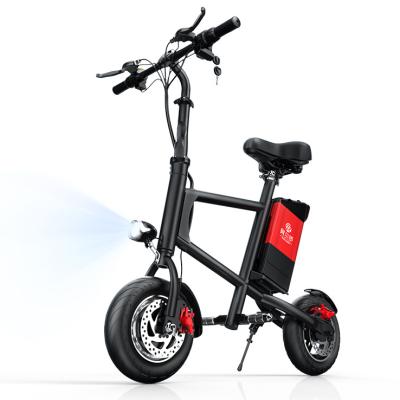 China Aluminum Alloy New 10 Inch Foldable Electric Bicycle For Commute for sale