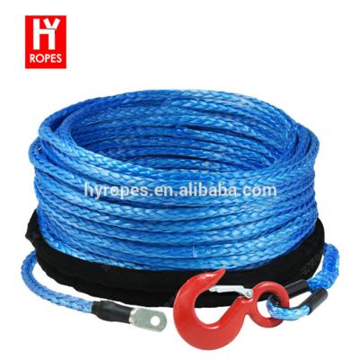 China ATV/UTV HYropes HW0103 Color Winch Rope Amazon Plasma Winch Australia Blue Rope for sale