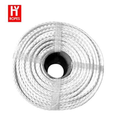 China ATV/UTV HYropes Synthetic Winch Rope Cable, uhmwpe winch rope for car, green 1/4