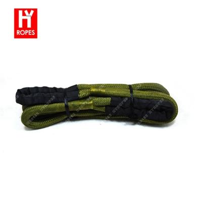 China HR0192 22mm Kinetic Heavy Duty Power Pulling Emergency Towing Recovery Rope Car Towing Rope A 22mm*9m for sale