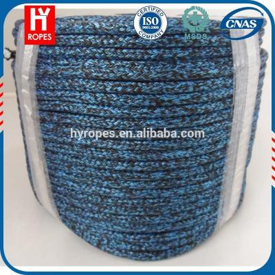 China Polyester HYropes 32 strand uhmwpe rope, pp hull sailing rope, 5mm braided sailing rope for sale