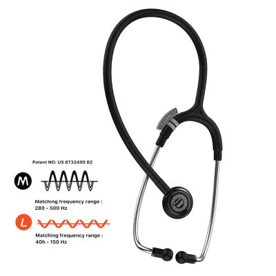 China Noise Resistant Low Price Best Selling Household Hospital Use High End Luxury Multifunctional Medical Stethoscope for sale