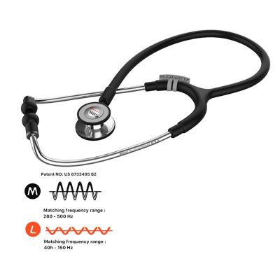 China Medical noise equipment stethoscope heavy duty double noise reduction professional audio multifunctional purchase for sale