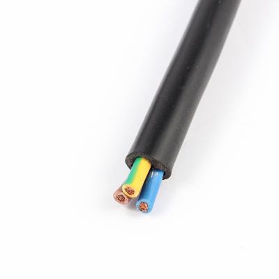 China Hanstar VDE Power Cable Kema-keur H05VV-F 1.5mm 1.0mm 0.75mm PVC 3-Core Insulation Extension Cable Housing for sale