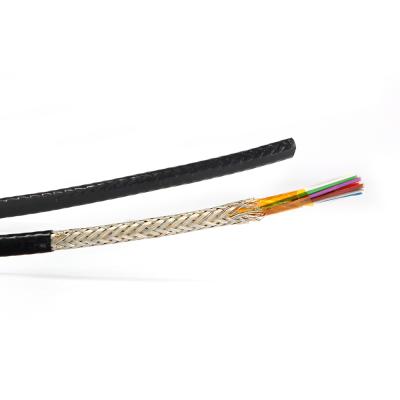 China Flexible Signal Servo Motor Cable Braided High Temperature Cable For AC DC Motor for sale