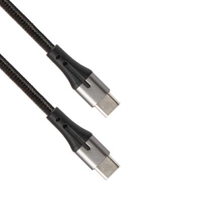 China Camera 1M Type C to Type C USB Fast Charging Cable USB Aluminum Alloy Braided Cable for sale