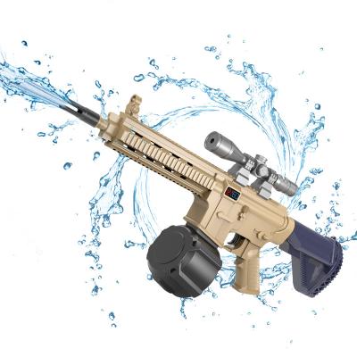 China Automatic Power Protection- In Case Of Water Hot Sale M416 Automatic Gun Shooting Toys With High Pressure Electric Water Gun For Adults Boys for sale