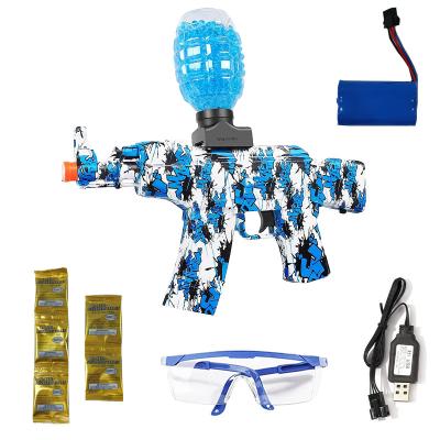 China High Quality Material AK47 Gel Water Blaster With 5000 Water Gel Beads Splash Ball Gun For Boys Shooting Gun Toys for sale