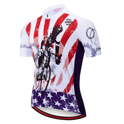 China Breathable High Quality Custom Printing Cycling Cycling Jerseys GBM Sublimation Pro Team Short Sleeve Sportswear for sale