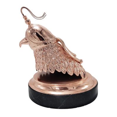 China China awards manufacturer Customized Metal UAE Eagle Metal Trophy and trophy trophies marble base for sale