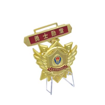 China China Manufacturers Medal Customized Metal For Wholesale Gold Award Martial Arts Medals for sale