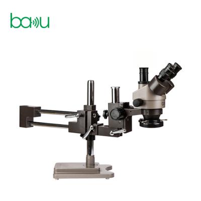 China 0.45 Trinocular Digital Novel BAKU ba-010T Stereo Electron Mobile Phone Welding Microscopes for sale