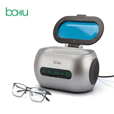 China BAKU New Products Touch Screen Digital Ultrasonic Glass Cleaner 1L Heated Ultrasonic Automatic Glass Cleaner ba-3060A for sale