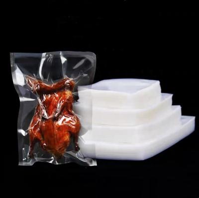 China High Quality Food Grade Transparent Nylon Frozen Sea Food Packing Biodegradable Vacuum Seal Bags for sale