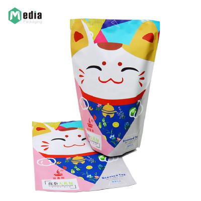 China Custom Printing Packaging Flexible Packaging Super Size 3 Side Sealed Bag for sale