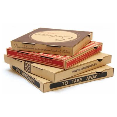 China Recycled Materials Wholesale Custom 12 6 9 Inch Pizza Box Packing Items for sale