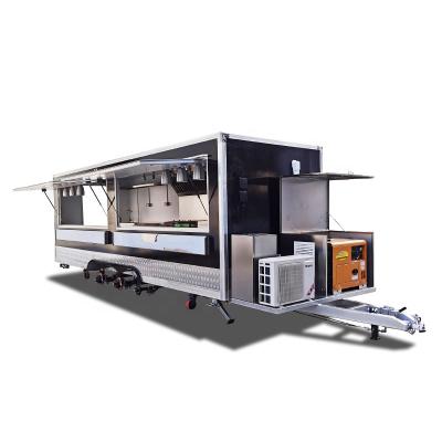 China UKUNG durable 680*210cm big size square food truck food trailer for selling salad oil olive oil and ketchup for sale