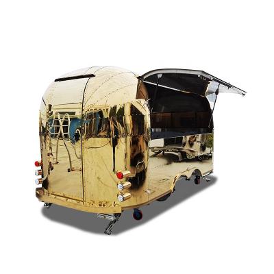 China UKUNG luxury handmade fast food trailer for sale usa airstream food trailer mobile food trailer for sale