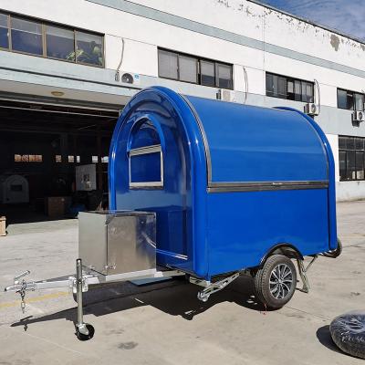 China Around FT-200, 230*200 cm, UK standard Europe standard street concession trailer for sale