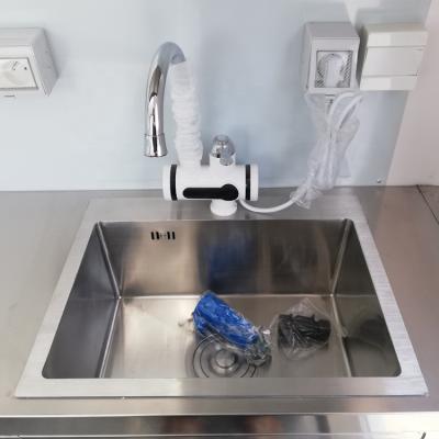 China With Faucet UKUNG Stainless Steel Water Sinks For Food Trailer for sale