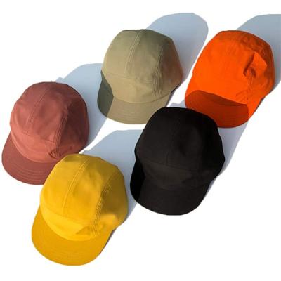 China JOINT Custom Cheap Factory Plain Promotional Plain Five Panel Hat With Logo Nylon 5 Hats And Panel Caps for sale