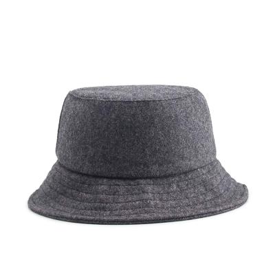 China Character Promotional Mens Womens Wool Blend Hat Bucket For Winter Outdoor Sports Warm Hats for sale