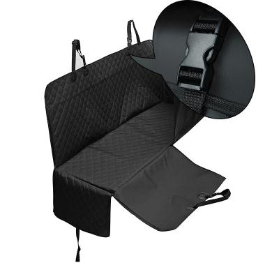 China Luxury 600D Scratch Proof Durable Anti-Skid Dog Car Seat Hammock With Side Flap for sale