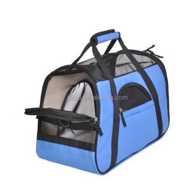 China Designer Foldable Pet Dog Carrier Pet Carrier Backpack Stocked Bag for sale