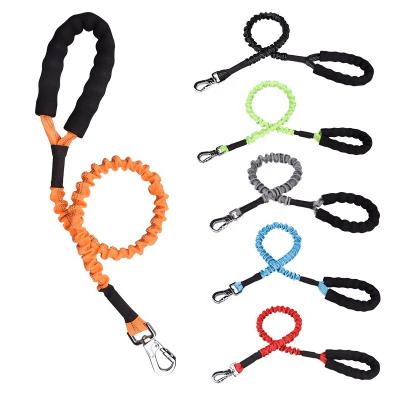 China Reflective High Quality Strong Elastic Nylon Rope Heavy Duty Retractable Retractable Dog Leash for sale