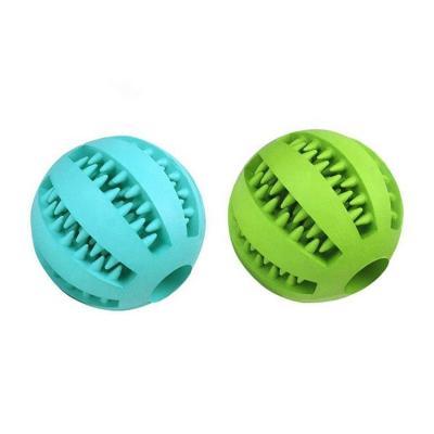 China Durable Non-Toxic Stocked Dog Teethers Ball Dog IQ Puzzle Chew Toys For Small Large Puppy Dog Teeth Cleaning for sale