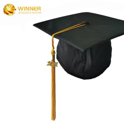 China Luxury 2023 School Uniform Graduation Tassels Polyester Shiny Color Graduation Tassels for sale