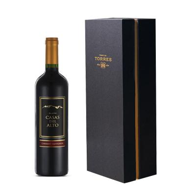 China OEM sepcial recyclable hardcover professional packaging paper box for wine bottle for sale