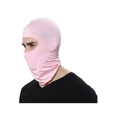 China China Factory Cheap Colorful JOINT Rose Red Pink Cotton Acrylic Knitted Balaclava With Embroidery Custom Woven Logo for sale