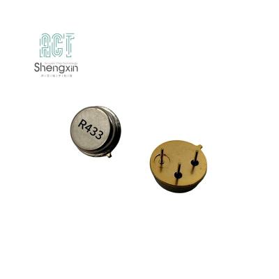 China DIP-TO39/+-75kHz/R433.920MHz/3PIN Acoustic chip Saw Resonator SXR433M920ATOE for sale