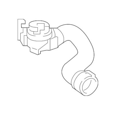 China 2385011200 manguera de desbordamiento del depósito de refrigerante Flexible para el radiador de enfriamiento del motor en venta