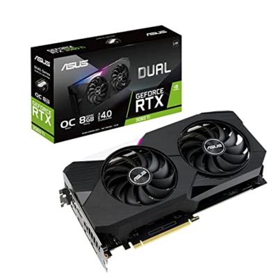 China Dual V2 Nvidia Geforce Gaming Oc Edition Asus Rog 3060 Ti Desktop Tuf 8gb Rtx for sale