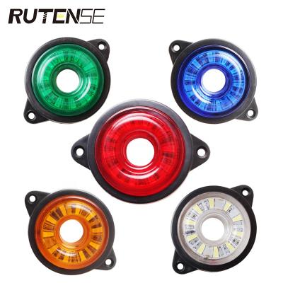 China RUTENSE Truck Warning Light Turning Car Led Signal 30W Warning Light For Truck Side Led Marker Side Lamp 24V 2000LM Car Parking Light Bulb for sale