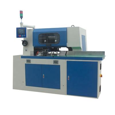 China Printing Trays QS100C With Programming Three Knives Automatic Paper Book Trimmer 3 Blade Cutting Machine for sale