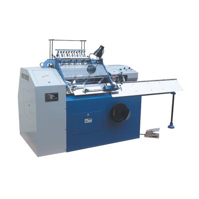 China SX-460C High Quality Semi-automatic Printing Shops Note Book Binding Machine For Books for sale