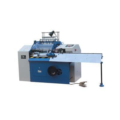 China High Quality Semi-automatic Printing Magazines Paper Book Thread Sewing Hard Case Book Binding Machines for sale