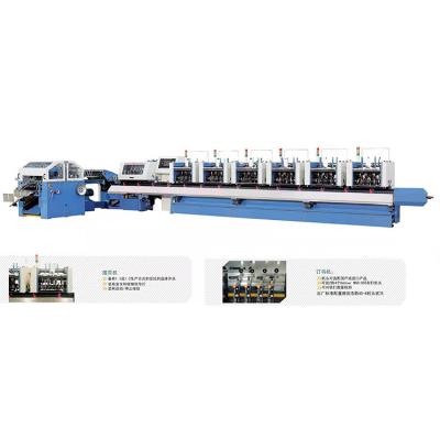 China Stapler China New LQD8E Made Of Automatic Magazines Book Printing Saddle Automatic Quilting Machine for sale